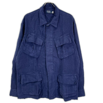 POLObyRalphLauren ポロラルフローレン ネイビー M-65型 ミリタリー シャツ ジャケット ジャケット