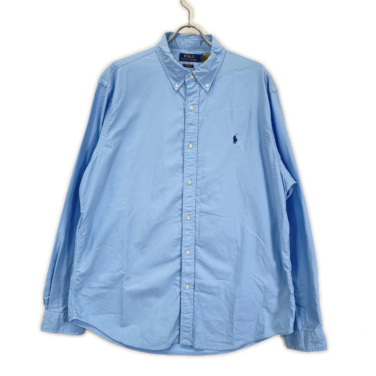 POLObyRalphLauren ポロラルフローレン ライトブルー オックスフォード BDシャツ トップス