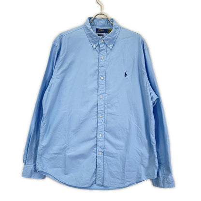 POLObyRalphLauren ポロラルフローレン ライトブルー オックスフォード BDシャツ トップス