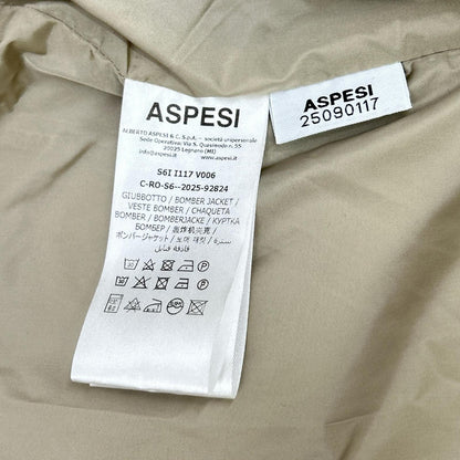 ASPESI アスペジ ベージュ ナイロン ミニフィールド ジャケット ジャケット