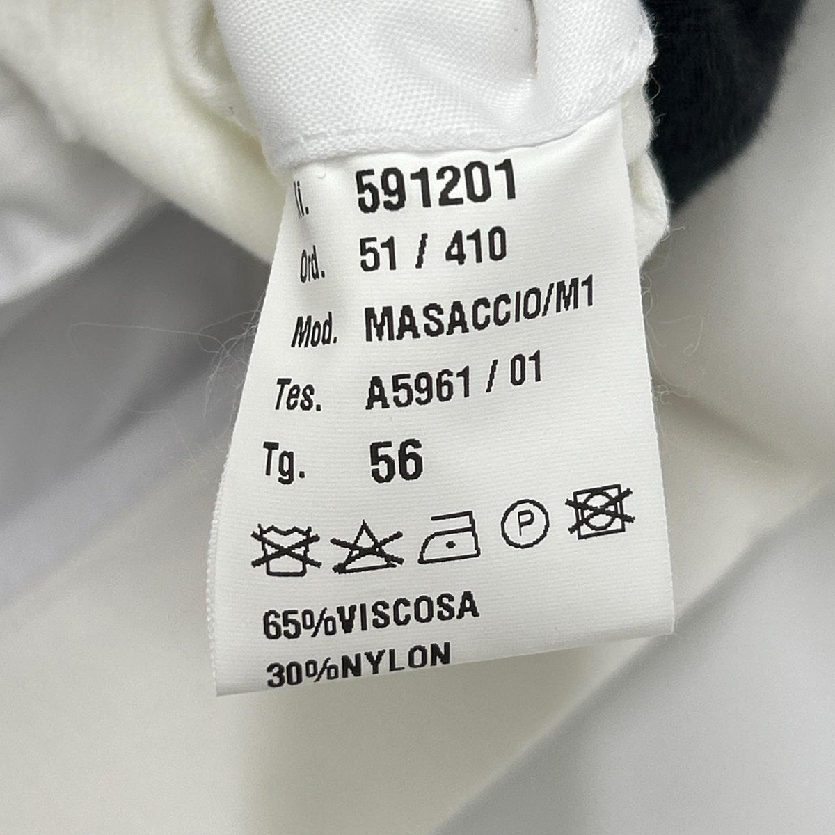 giab's ARCHIVIO ジャブスアルキヴィオ ホワイト MASACCIO スラックス パンツ ボトムス