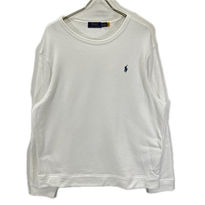 POLObyRalphLauren ポロラルフローレン ホワイト タオル地 スウェット トップス