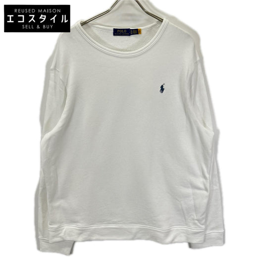 POLObyRalphLauren ポロラルフローレン ホワイト タオル地 スウェット トップス