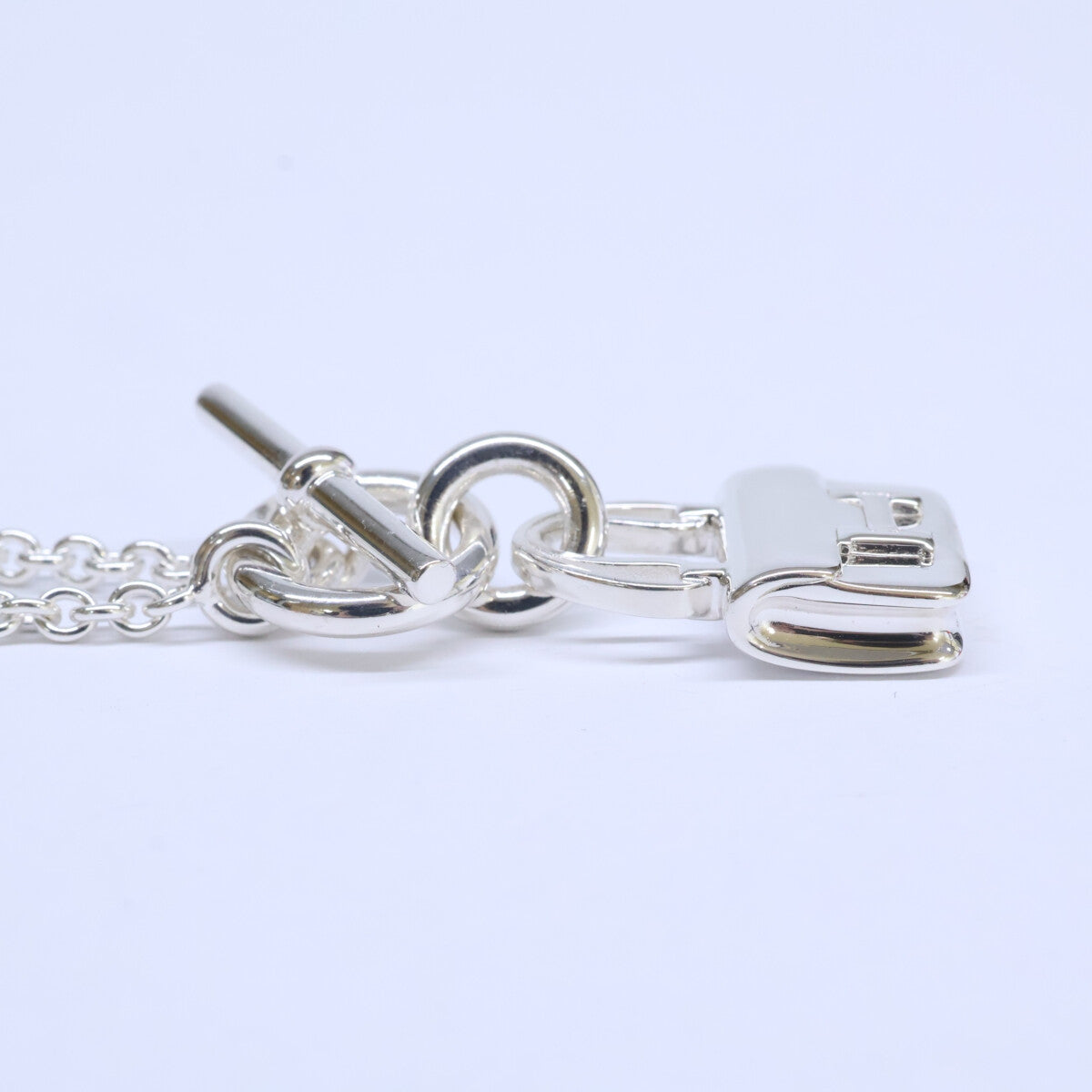 HERMES エルメス 美品 Ag925 アミュレット コンスタンス ペンダント ネックレス