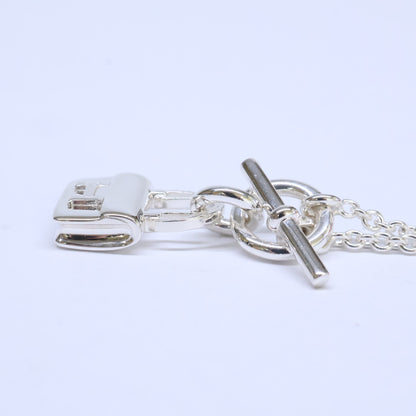 HERMES エルメス 美品 Ag925 アミュレット コンスタンス ペンダント ネックレス