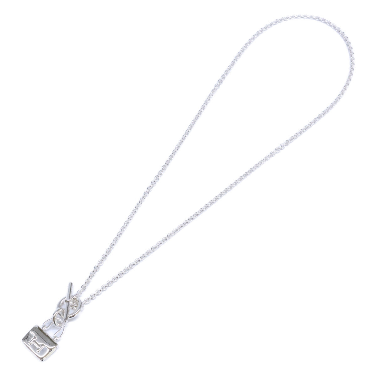 HERMES エルメス 美品 Ag925 アミュレット コンスタンス ペンダント ネックレス