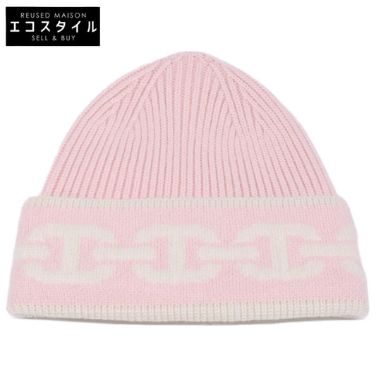 HERMES 【Like New/Authentic Domestic Model】H232021N HEAVEN Chaine d'Ancre Cashmere Knit Cap Hat