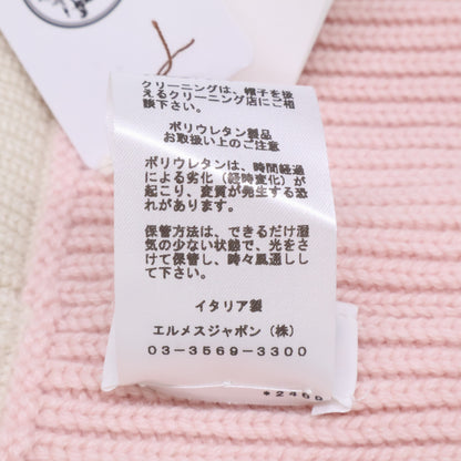 HERMES エルメス 【新品同様/国内正規】H232021N HEAVEN ヘブン シェーヌ・ダンクル カシミヤ ニットキャップ 帽子