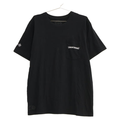 Chrome hearts クロムハーツ ブラック Heart Eye Chart Pink Dagger Tシャツ トップス