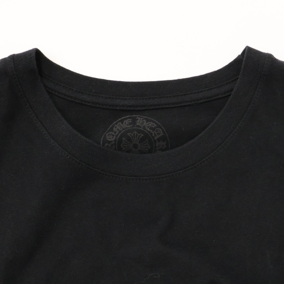 Chrome hearts クロムハーツ ブラック Heart Eye Chart Pink Dagger Tシャツ トップス