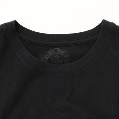 Chrome hearts クロムハーツ ブラック Heart Eye Chart Pink Dagger Tシャツ トップス
