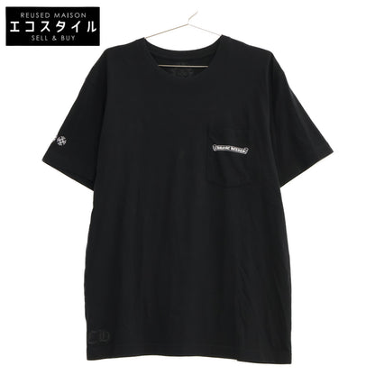 Chrome hearts クロムハーツ ブラック Heart Eye Chart Pink Dagger Tシャツ トップス
