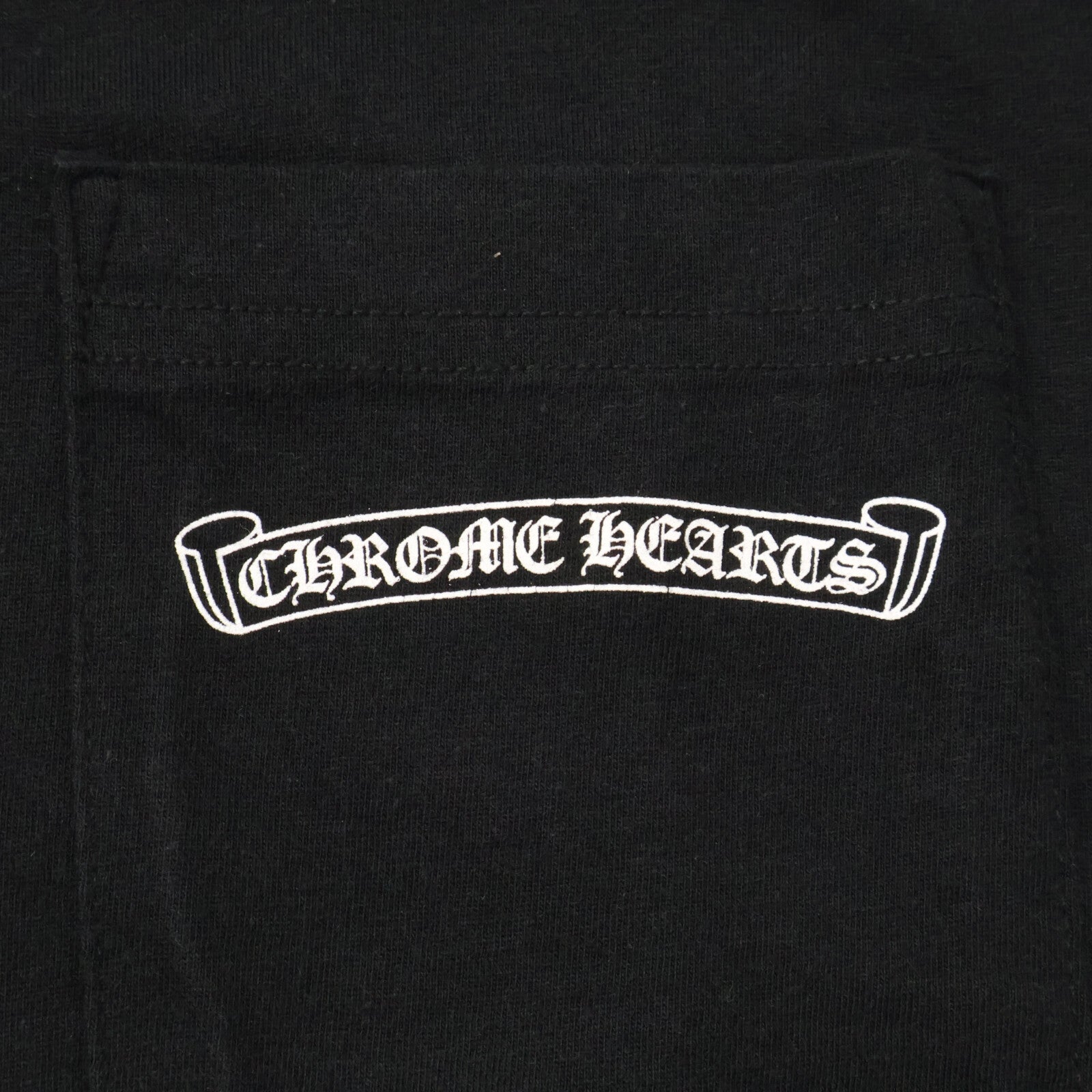 Chrome hearts クロムハーツ ブラック Heart Eye Chart Pink Dagger Tシャツ トップス