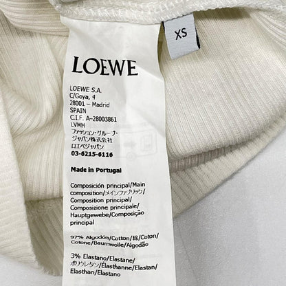 LOEWE ロエベ ホワイト H526Y23X40 アナグラム タンクトップ トップス