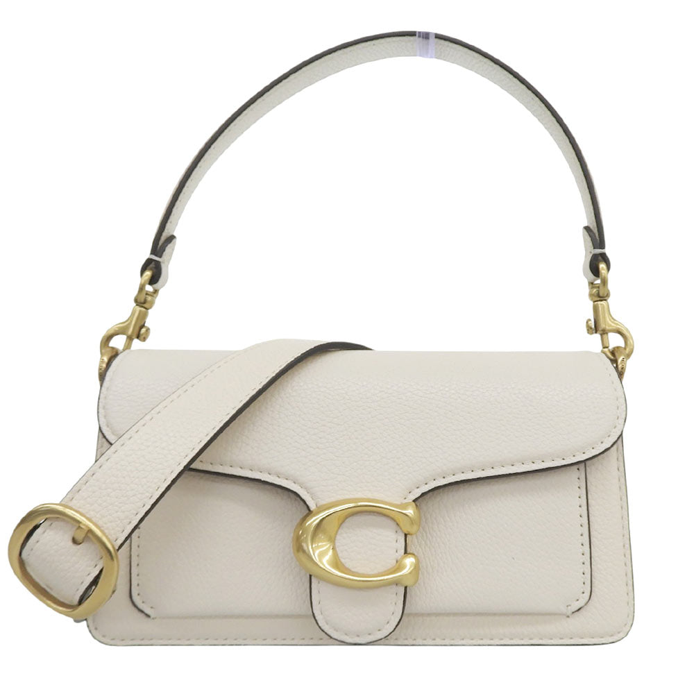 COACH コーチ 美品 タビー ショルダーバッグ レディース ホワイト CM546 ショルダーバッグ