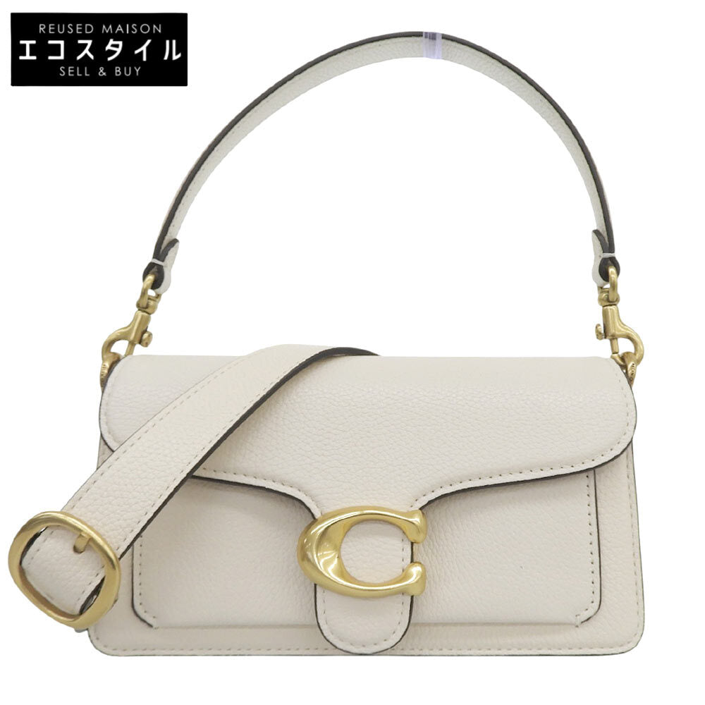 COACH コーチ 美品 タビー ショルダーバッグ レディース ホワイト CM546 ショルダーバッグ