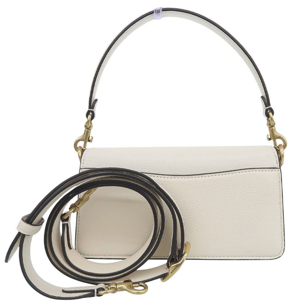 COACH コーチ 美品 タビー ショルダーバッグ レディース ホワイト CM546 ショルダーバッグ