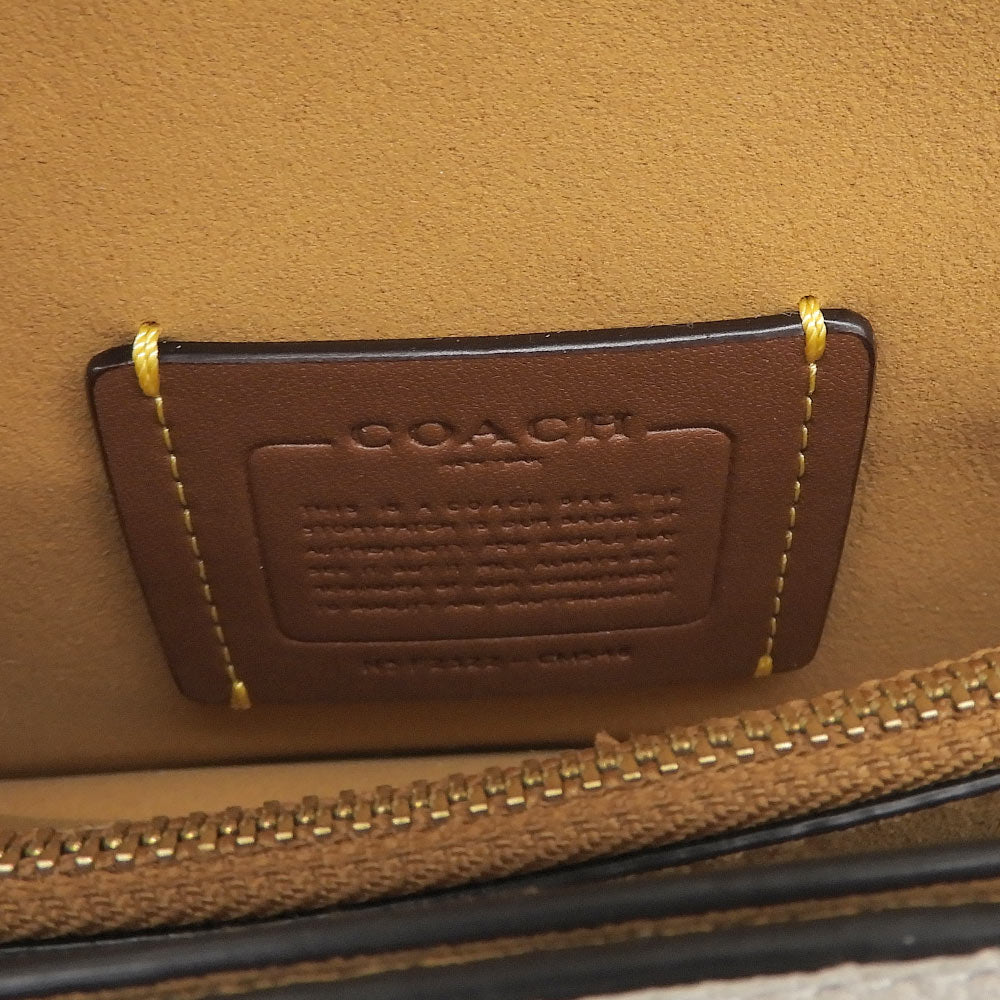 COACH コーチ 美品 タビー ショルダーバッグ レディース ホワイト CM546 ショルダーバッグ