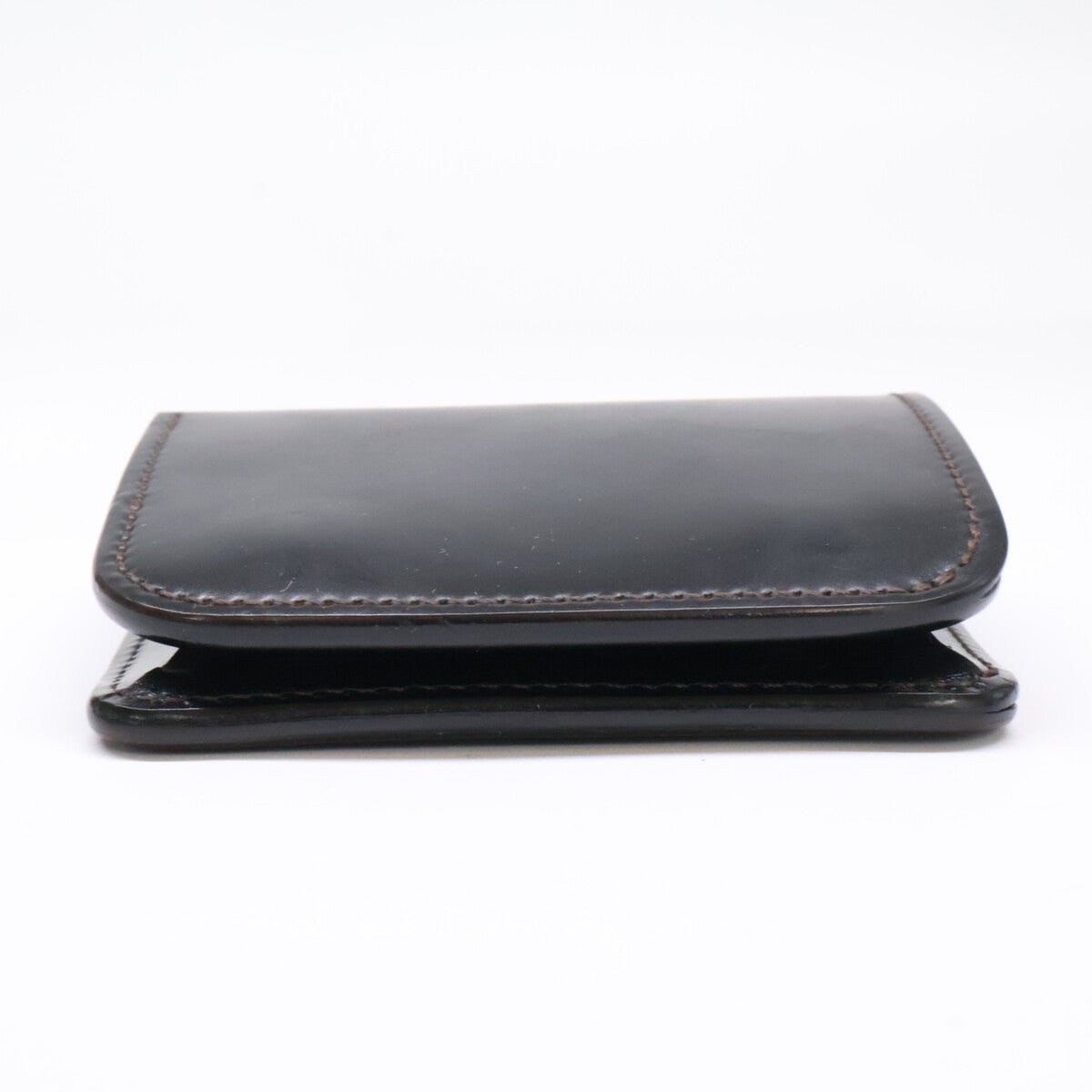 WILDSWANS ワイルドスワンズ CASA/HC(SD)/BK カーサ コードバン/サドルプルアップ ミニ財布 二つ折り財布（小銭入れあり）