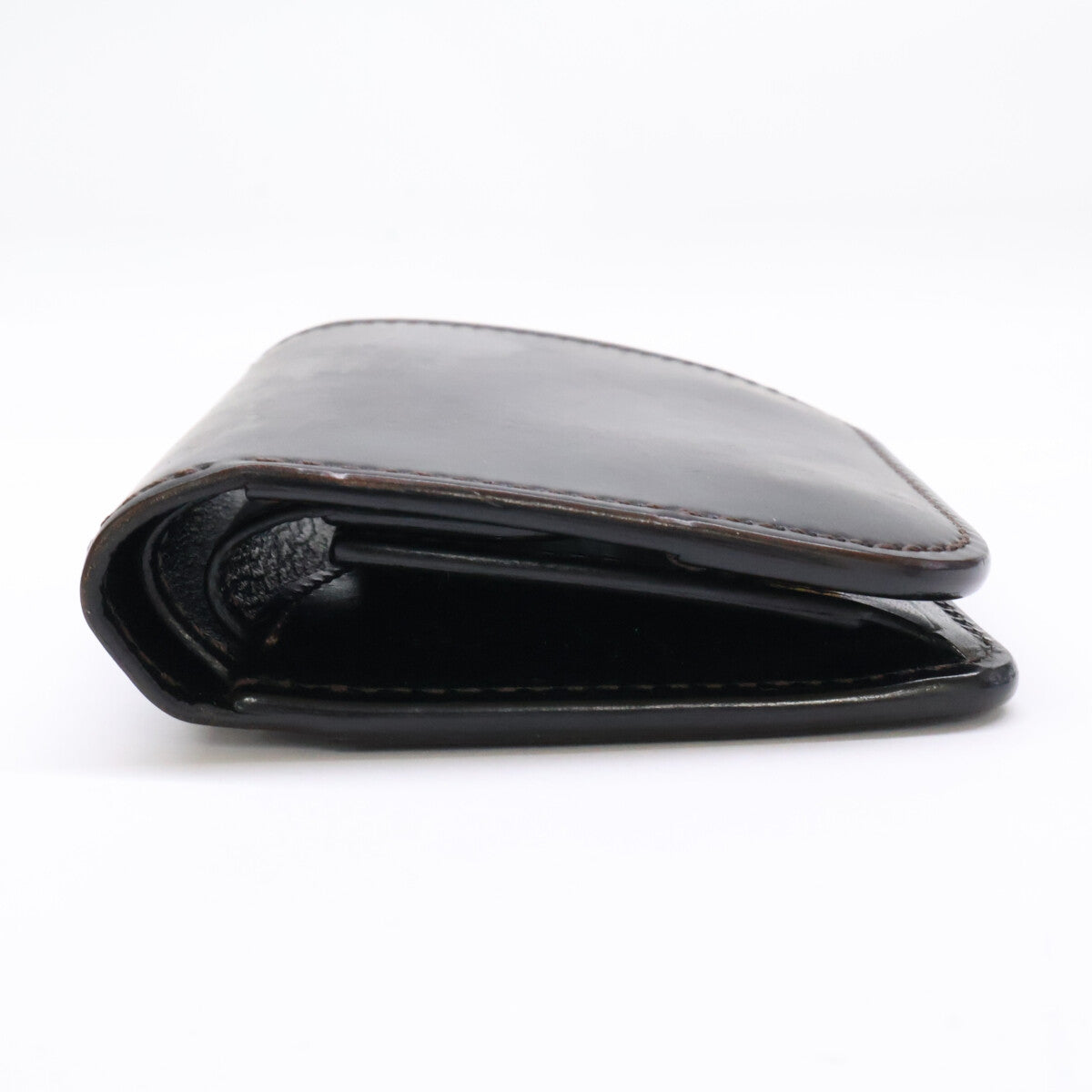 WILDSWANS ワイルドスワンズ CASA/HC(SD)/BK カーサ コードバン/サドルプルアップ ミニ財布 二つ折り財布（小銭入れあり）