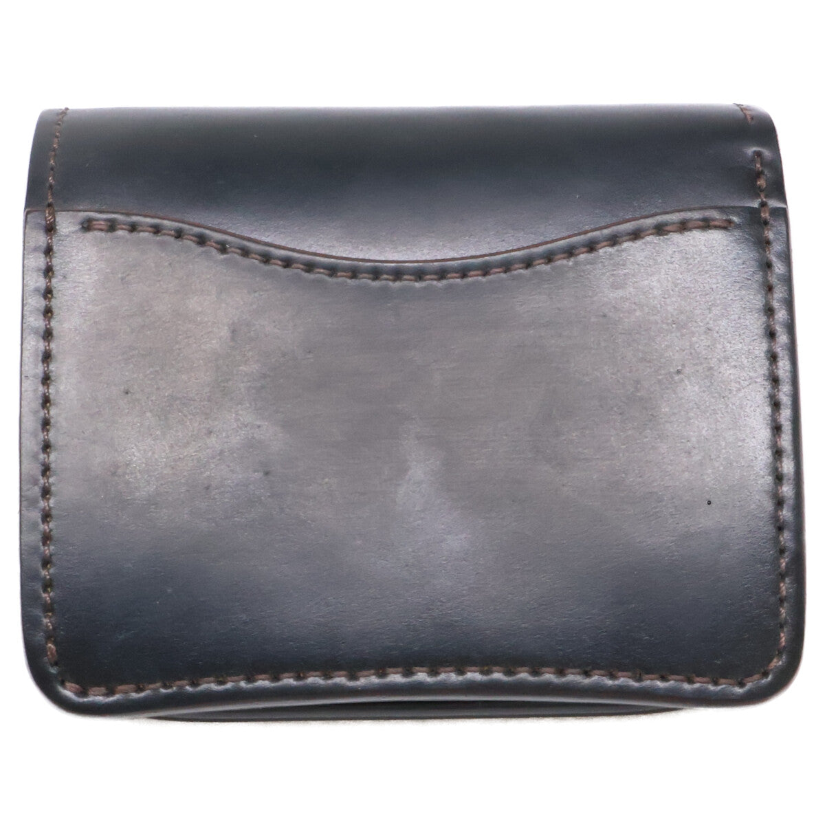 WILDSWANS ワイルドスワンズ CASA/HC(SD)/BK カーサ コードバン/サドルプルアップ ミニ財布 二つ折り財布（小銭入れあり）