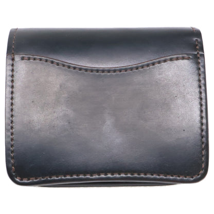 WILDSWANS ワイルドスワンズ CASA/HC(SD)/BK カーサ コードバン/サドルプルアップ ミニ財布 二つ折り財布（小銭入れあり）