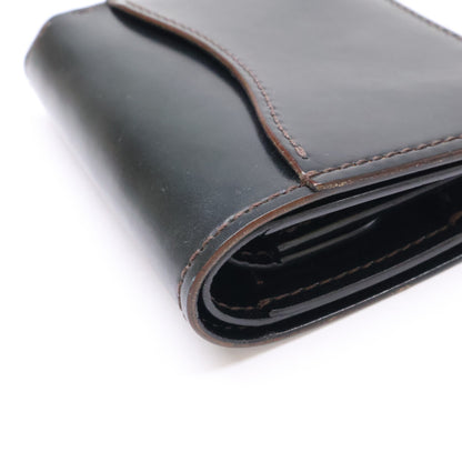 WILDSWANS ワイルドスワンズ CASA/HC(SD)/BK カーサ コードバン/サドルプルアップ ミニ財布 二つ折り財布（小銭入れあり）