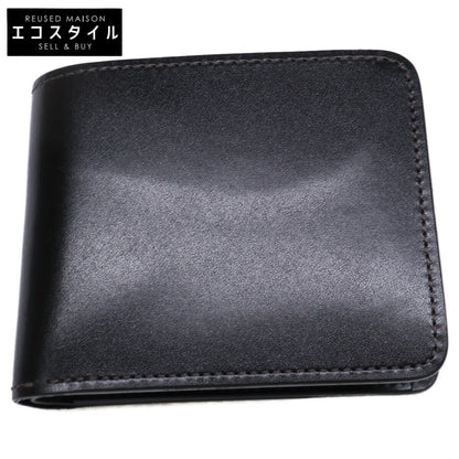 WILDSWANS ワイルドスワンズ 【美品】GROUNDER/SD/BK グラウンダー サドルプルアップ 小銭入れ付き2つ折り財布 二つ折り財布（小銭入れあり）