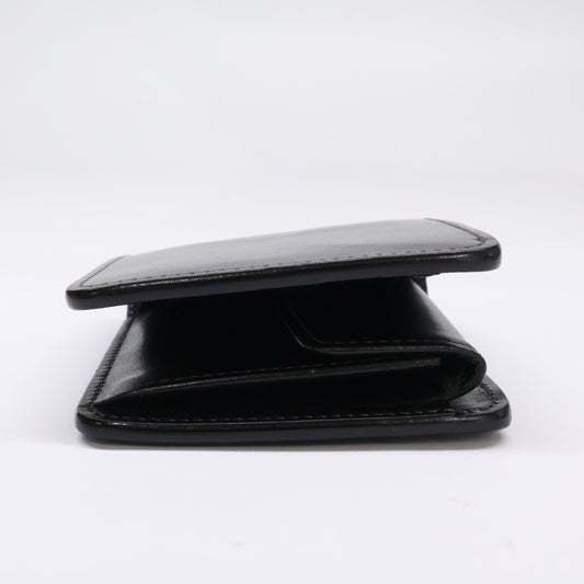WILDSWANS ワイルドスワンズ 【美品】GROUNDER/SD/BK グラウンダー サドルプルアップ 小銭入れ付き2つ折り財布 二つ折り財布（小銭入れあり）