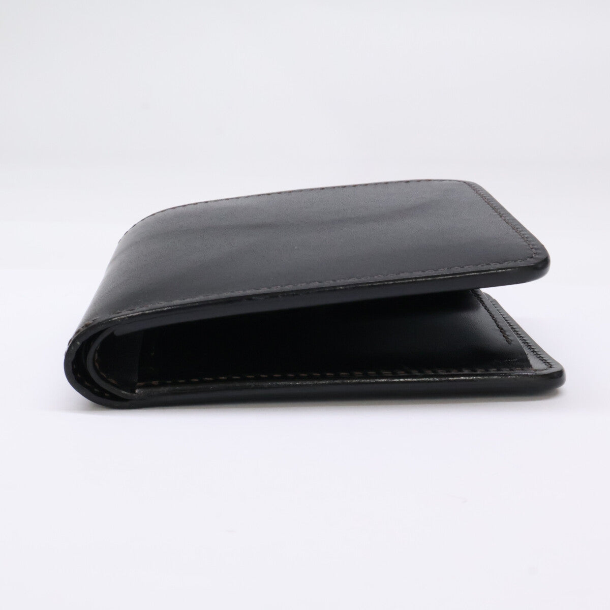 WILDSWANS ワイルドスワンズ 【美品】GROUNDER/SD/BK グラウンダー サドルプルアップ 小銭入れ付き2つ折り財布 二つ折り財布（小銭入れあり）
