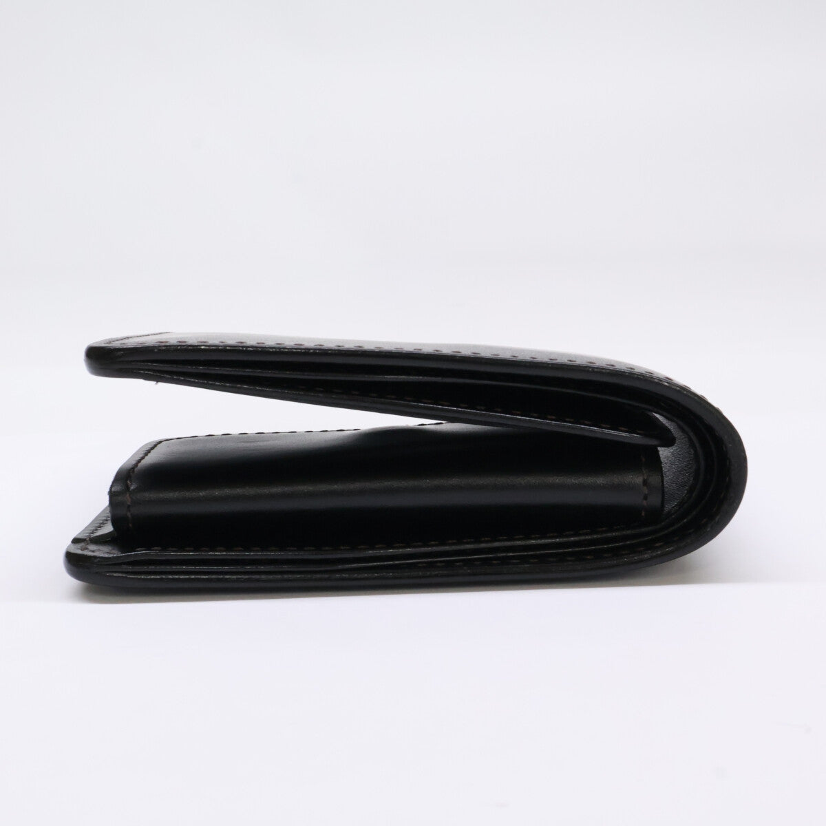 WILDSWANS ワイルドスワンズ 【美品】GROUNDER/SD/BK グラウンダー サドルプルアップ 小銭入れ付き2つ折り財布 二つ折り財布（小銭入れあり）