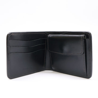 WILDSWANS ワイルドスワンズ 【美品】GROUNDER/SD/BK グラウンダー サドルプルアップ 小銭入れ付き2つ折り財布 二つ折り財布（小銭入れあり）