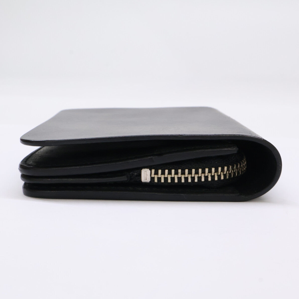 SLOW スロウ 【美品】S0775J-2 コードバン ミニウォレット 二つ折り財布（小銭入れあり）