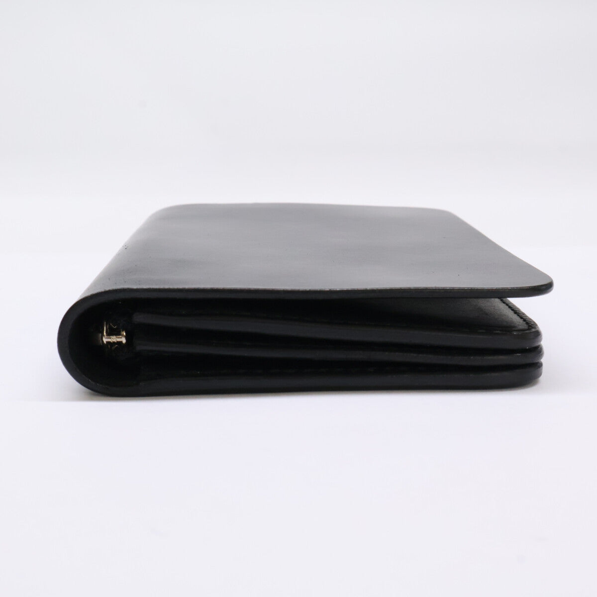 SLOW スロウ 【美品】S0775J-2 コードバン ミニウォレット 二つ折り財布（小銭入れあり）