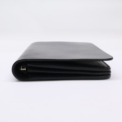 SLOW スロウ 【美品】S0775J-2 コードバン ミニウォレット 二つ折り財布（小銭入れあり）