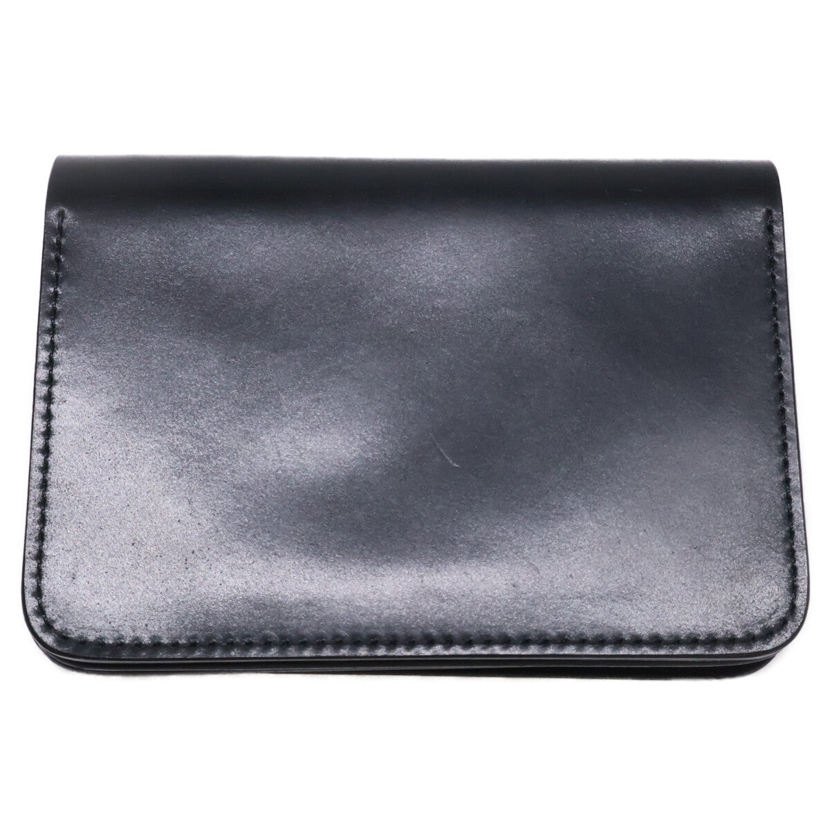 SLOW スロウ 【美品】S0775J-2 コードバン ミニウォレット 二つ折り財布（小銭入れあり）