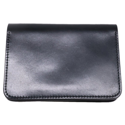 SLOW スロウ 【美品】S0775J-2 コードバン ミニウォレット 二つ折り財布（小銭入れあり）