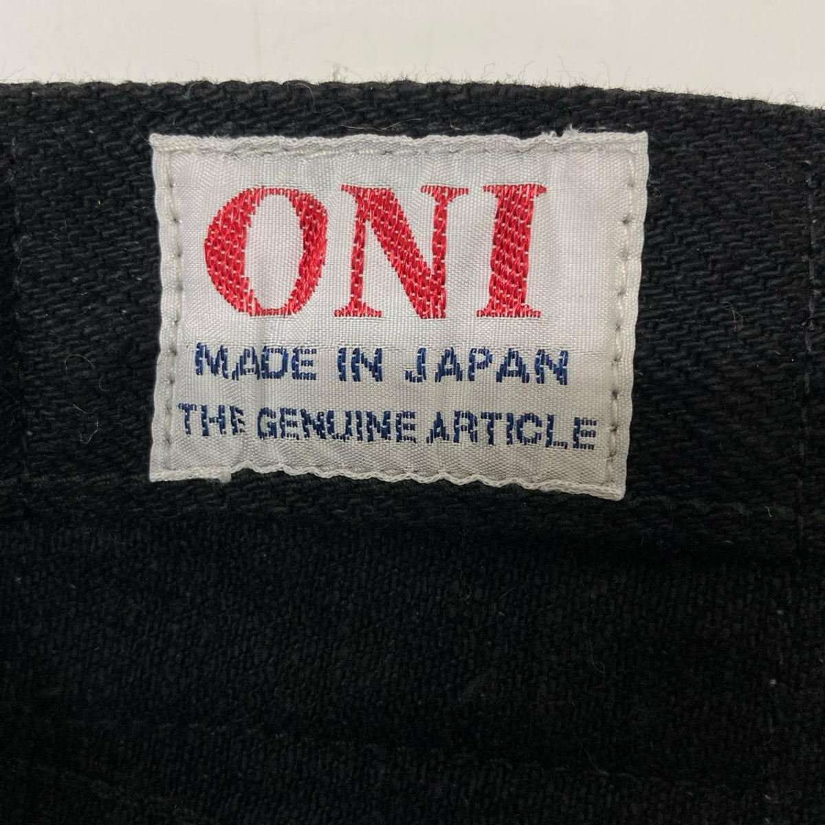 ONI DENIM 鬼デニム ONI-62222R-BK 20オンス ヘビーオンス ジーンズ ボトムス