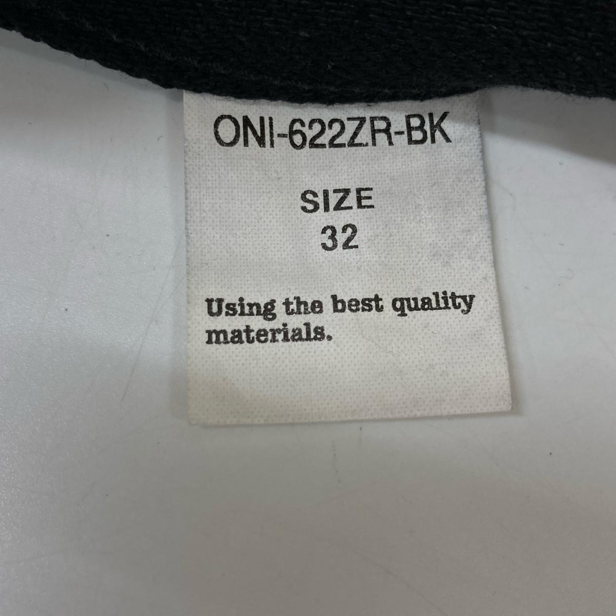 ONI DENIM 鬼デニム ONI-62222R-BK 20オンス ヘビーオンス ジーンズ ボトムス