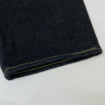 ONI DENIM 鬼デニム ONI-622AIZUMI ブラック セルビッジ デニムパンツ ボトムス