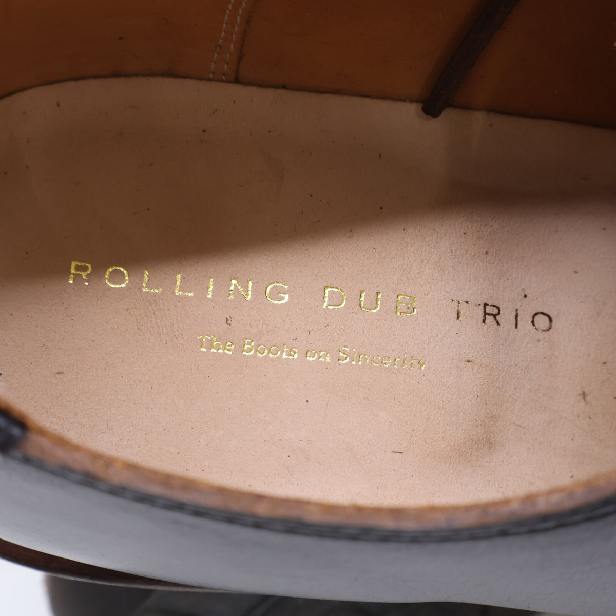 ROLLING DUB TRIO ローリングダブトリオ 【美品】A08 WHALE シームレス レザー シューズ シューズ