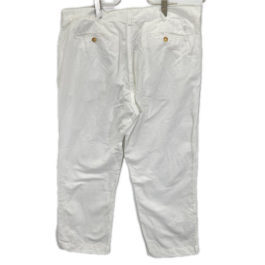 POLObyRalphLauren ポロラルフローレン ホワイト BEDFORD クラシックフィット リネンコットン パンツ ボトムス
