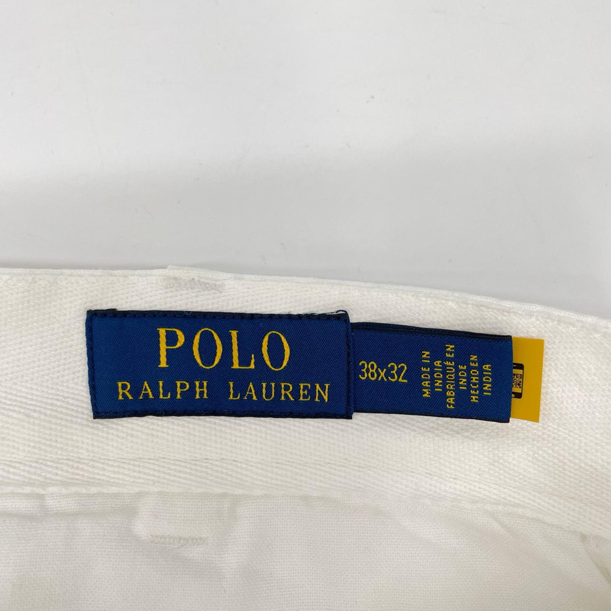 POLObyRalphLauren ポロラルフローレン ホワイト BEDFORD クラシックフィット リネンコットン パンツ ボトムス
