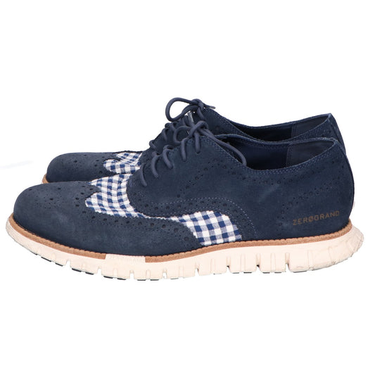 Cole Haan コールハーン C38847 ゼログランド リマスタード ウィングチップオックス ラインド シューズ 8 メンズ