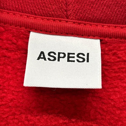 ASPESI アスペジ 04926AAY19L540 レッド プルオーバー パーカー トップス