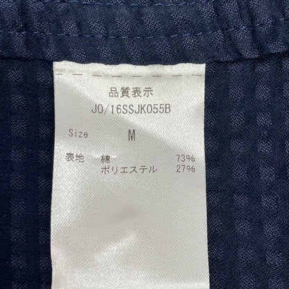 JOURNEYMAN 旅行者 海军色泡泡纱夹克 M 男士