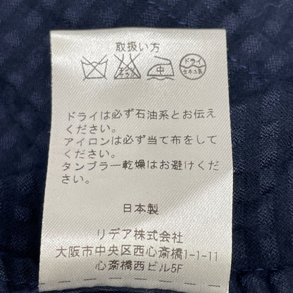 JOURNEYMAN 旅行者 海军色泡泡纱夹克 M 男士