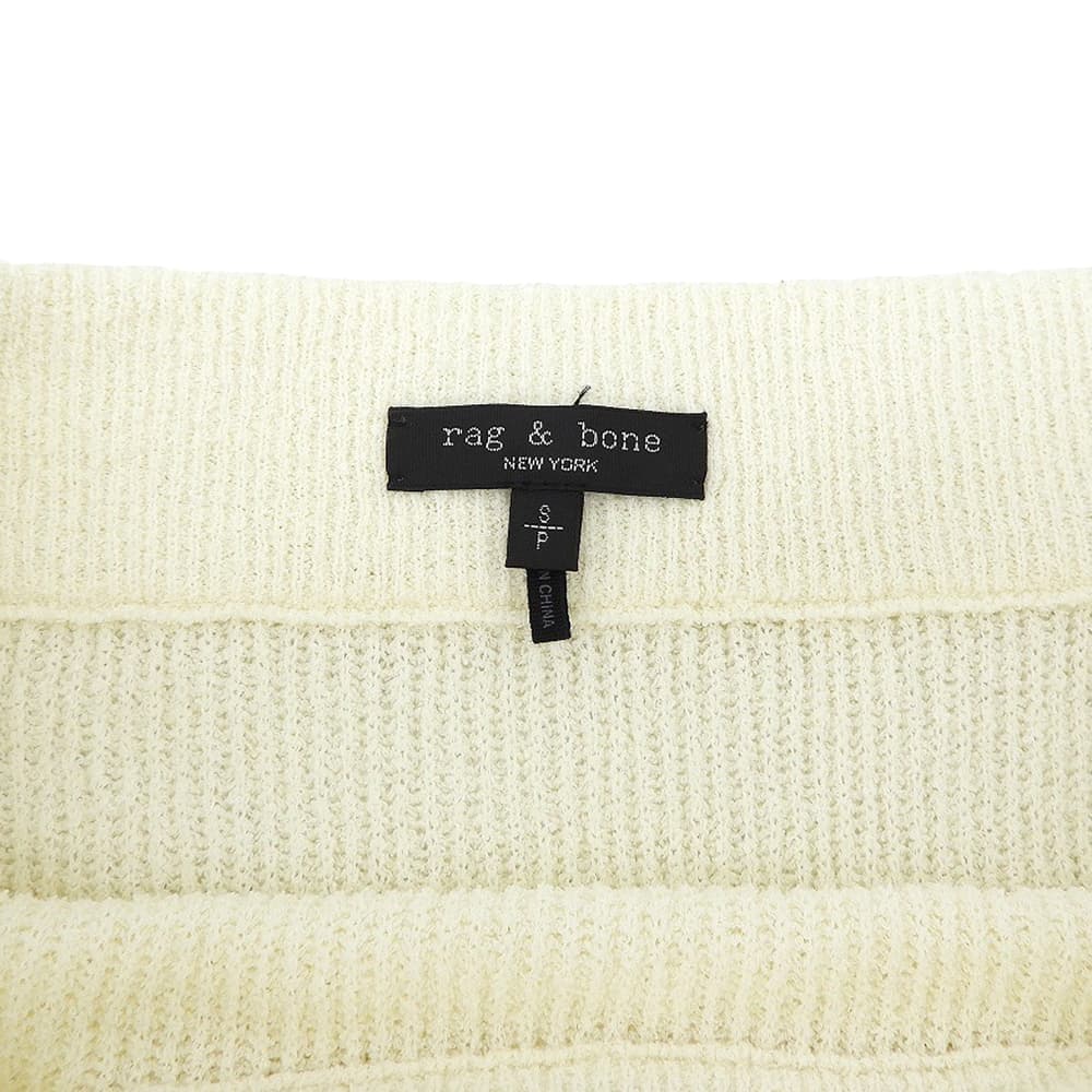 rag&bone ラグアンドボーン サイドスリット ニットスカート レディース ホワイト S S2-W01043 スカート