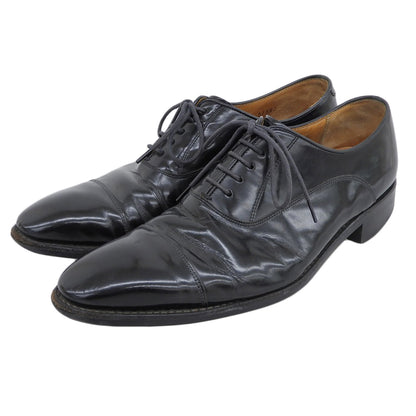 REGAL Regal Leather Straight Tip Shoes Men's Black 24.5cm Shoes 24.5