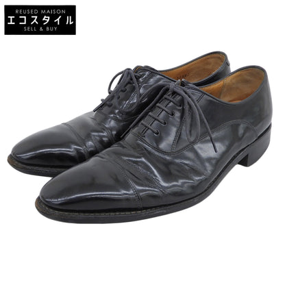 REGAL Regal Leather Straight Tip Shoes Men's Black 24.5cm Shoes 24.5